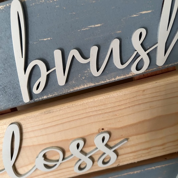 Custom Bathroom Sign - Picture 3 of 3